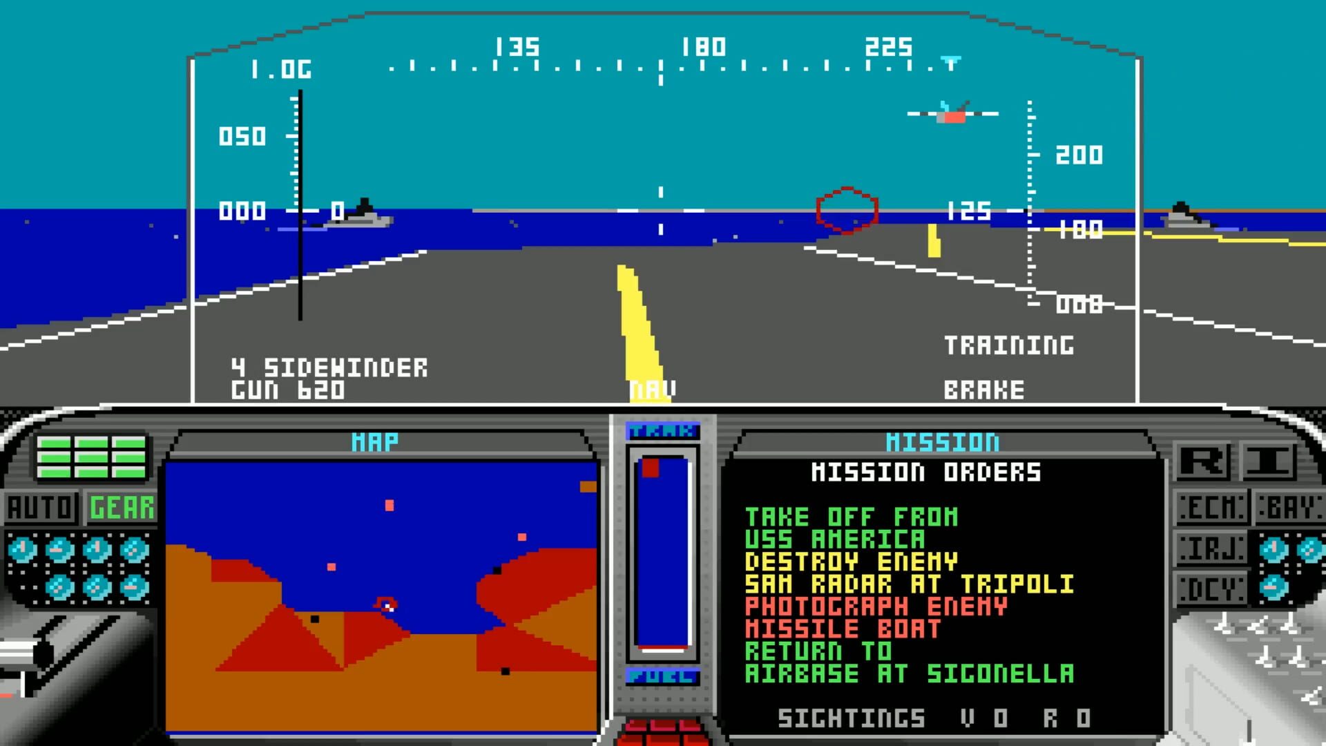 Screenshot for F-19 Stealth Fighter