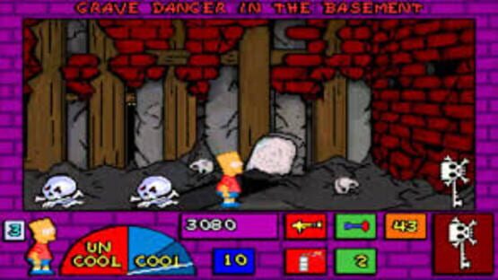 Screenshot for The Simpsons: Bart's House of Weirdness