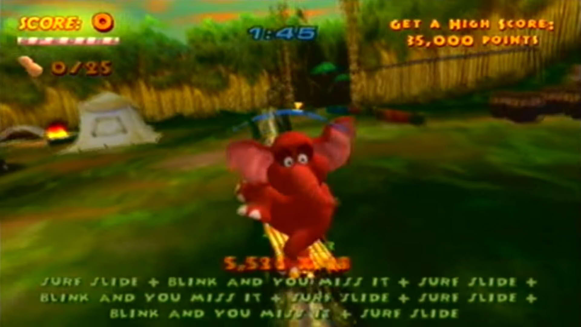 Screenshot for Disney's Extreme Skate Adventure