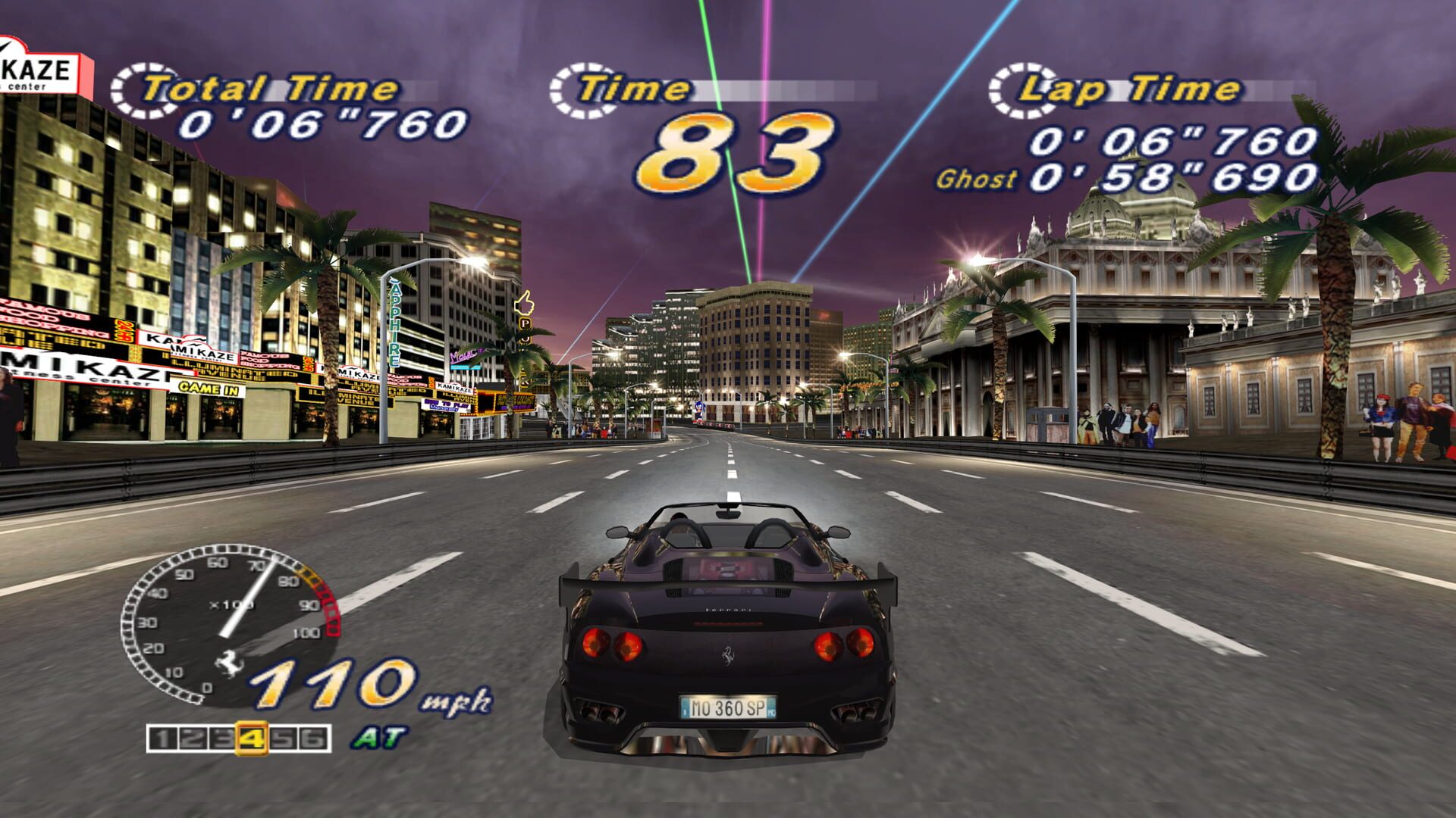 Screenshot for OutRun 2006: Coast 2 Coast