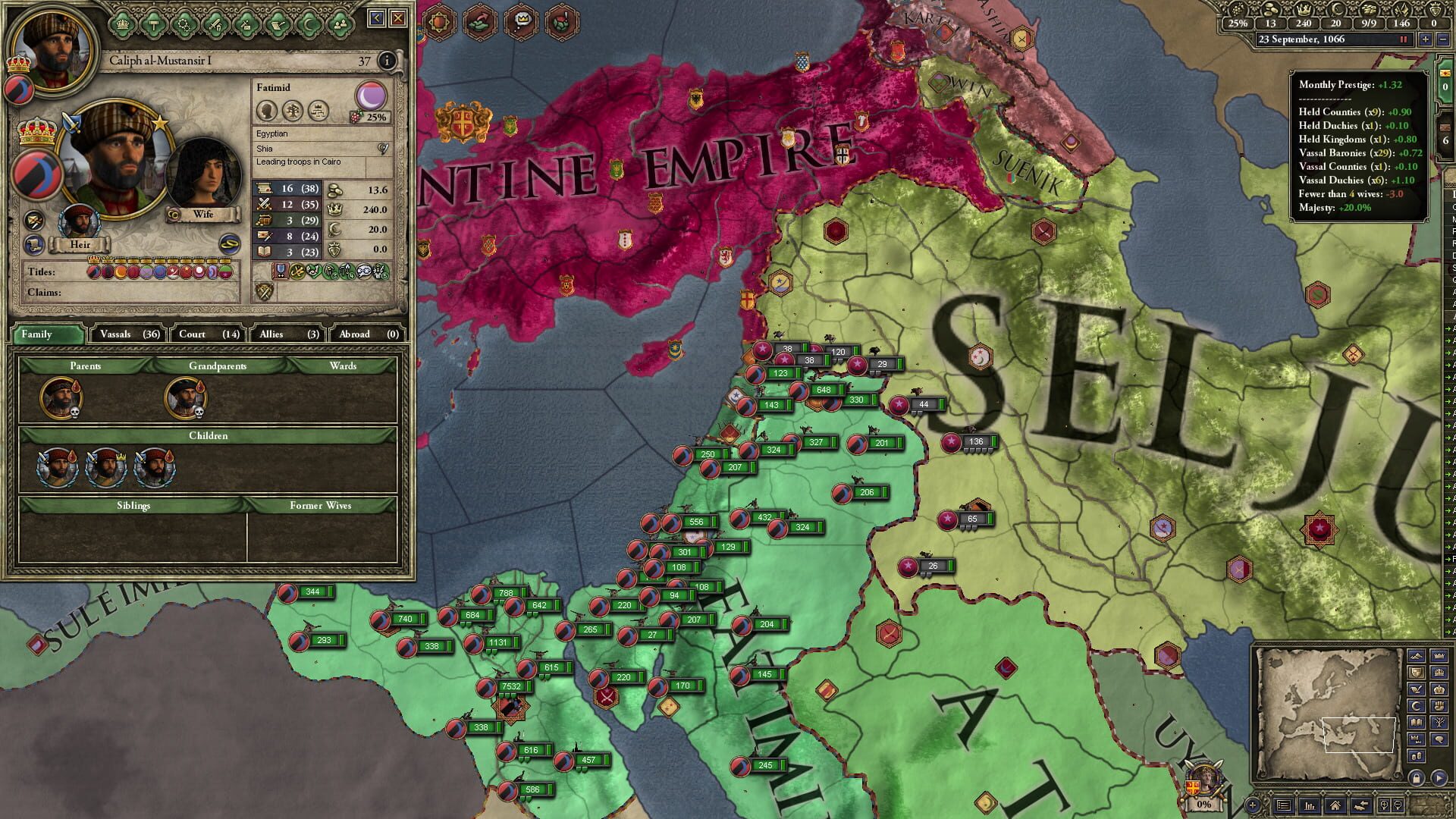 Screenshot for Crusader Kings II: Sword of Islam