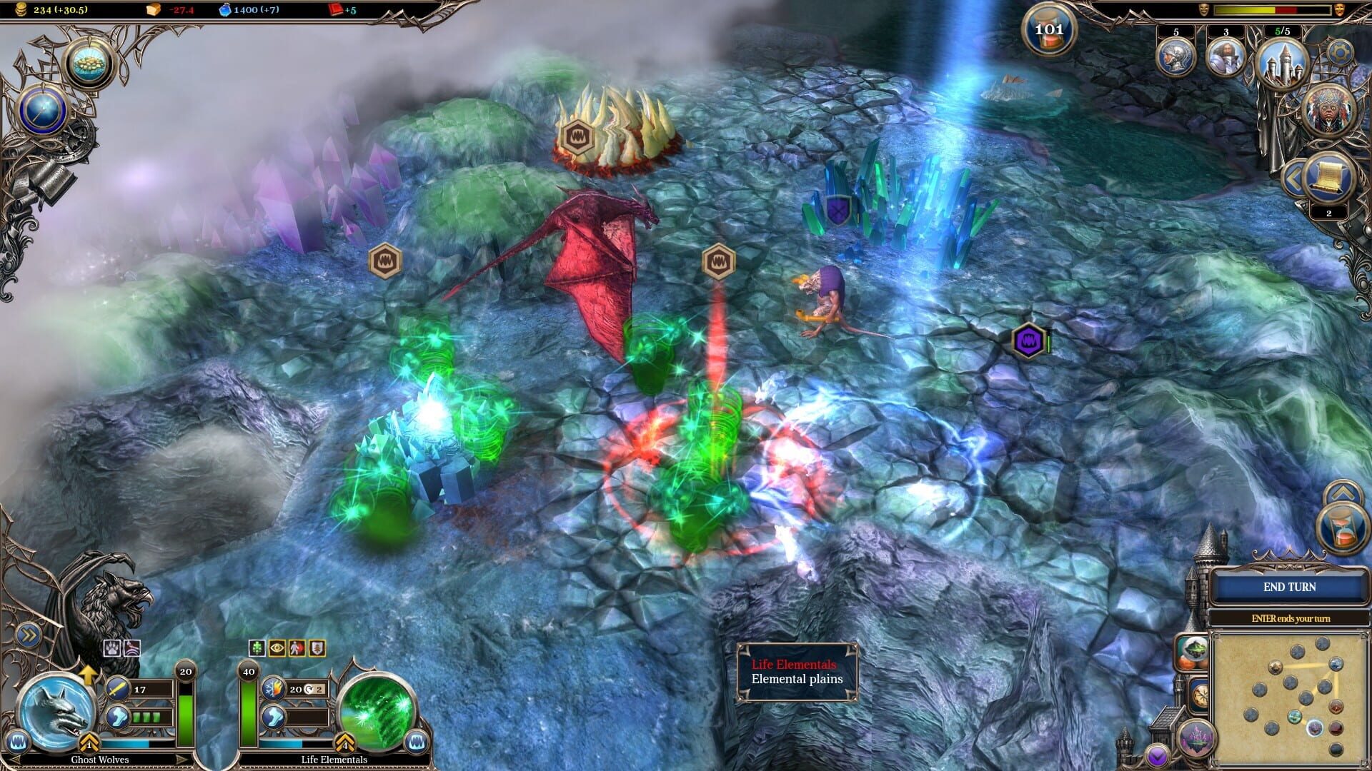 Screenshot for Warlock II: The Exiled