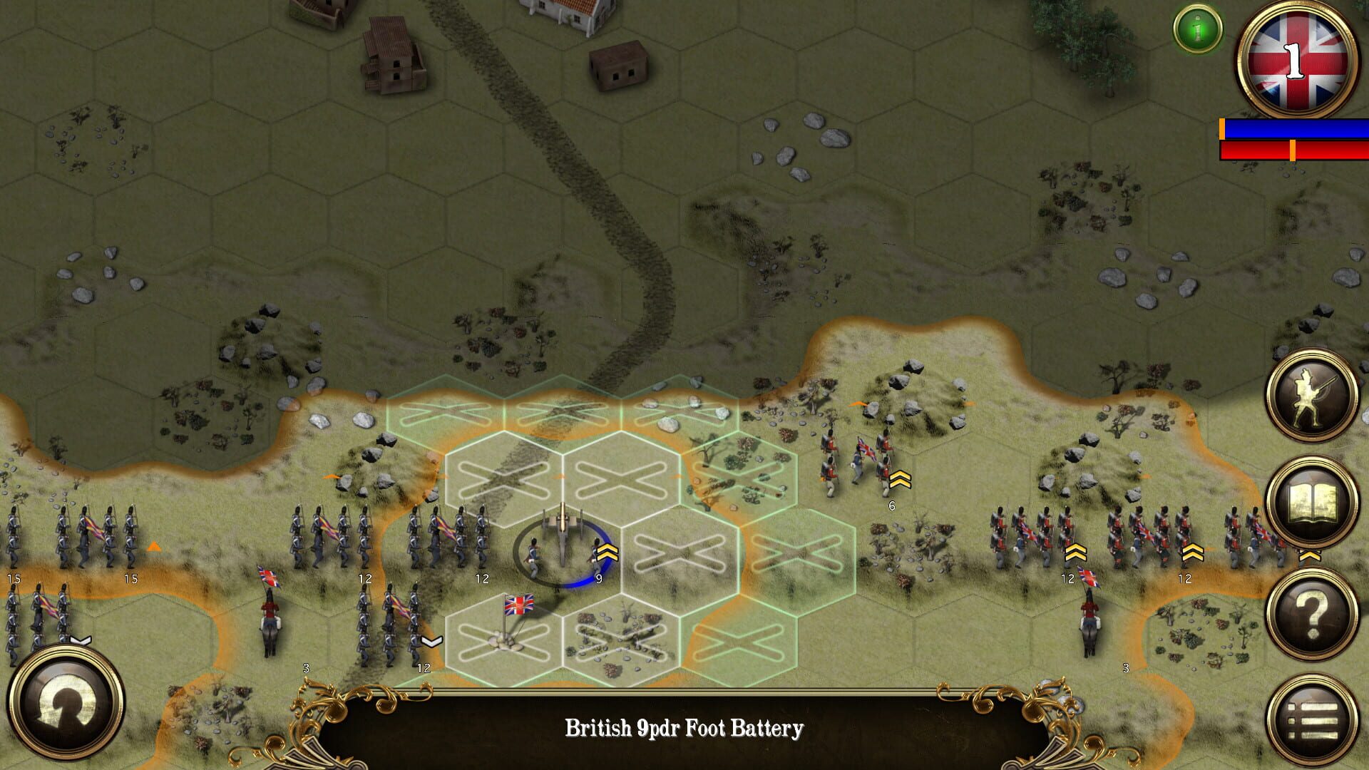 Screenshot for Peninsular War Battles