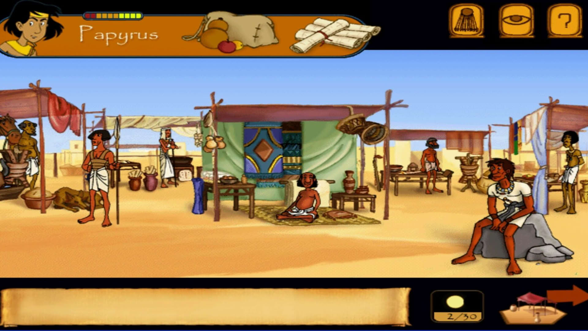 Screenshot for Papyrus: Le Secret de la Cité Perdue