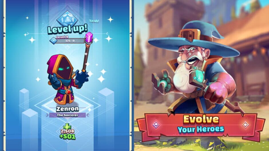 Screenshot for Super Spell Heroes