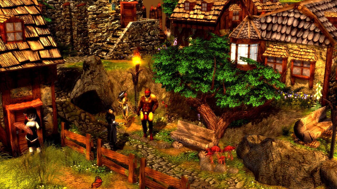 Screenshot for Grotesque Tactics: Evil Heroes