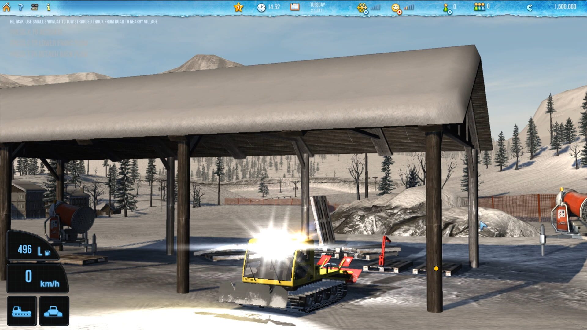 Screenshot for Ski-World Simulator