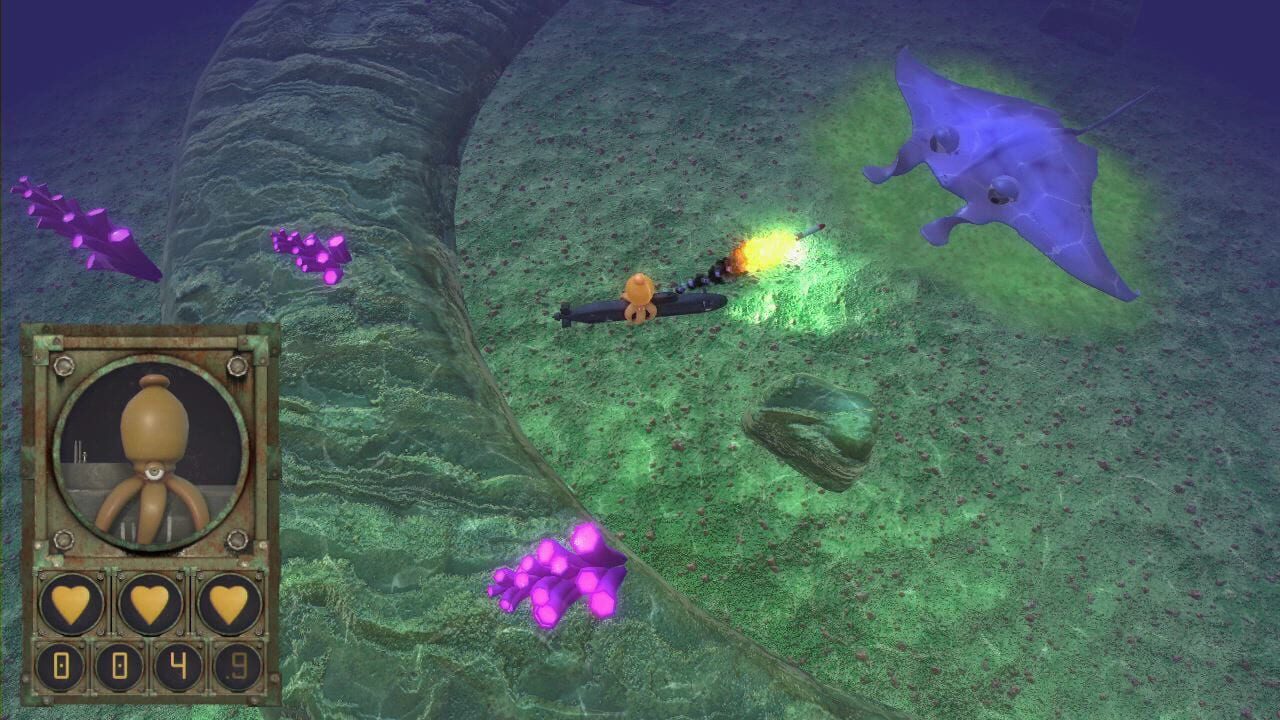 Screenshot for Octocopter: Super Sub Squid Escape