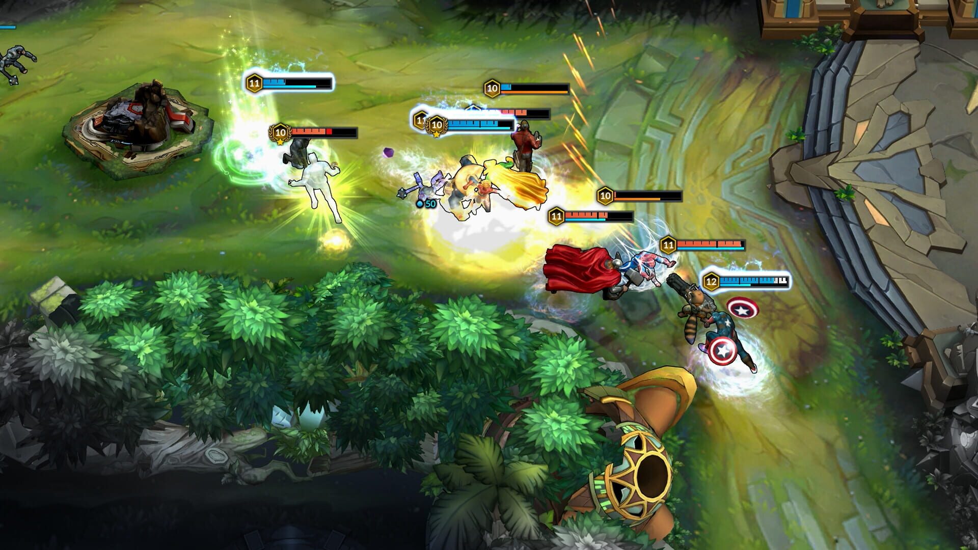 Screenshot for Marvel End Time Arena