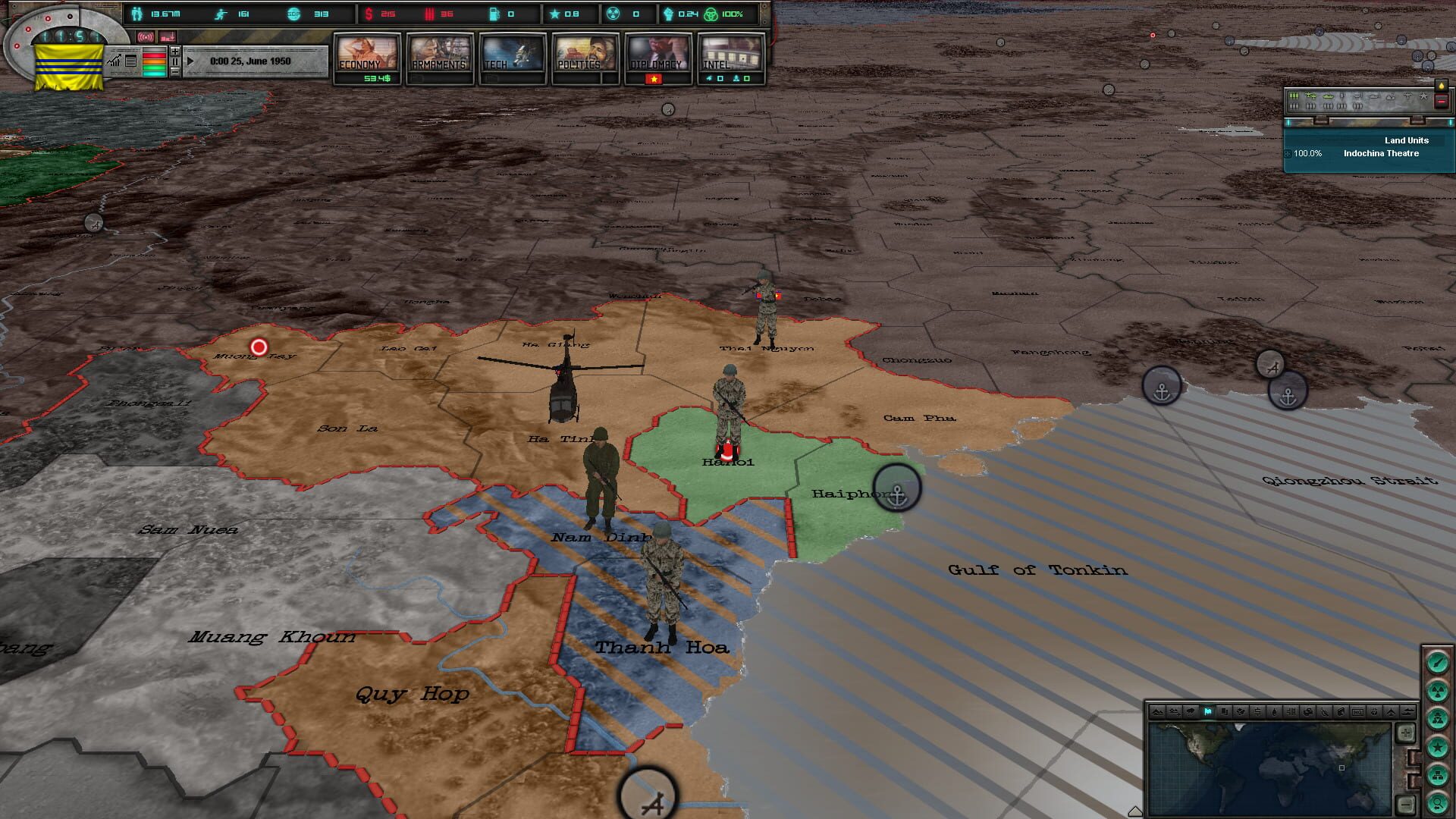 Screenshot for East vs. West: A Hearts of Iron Game