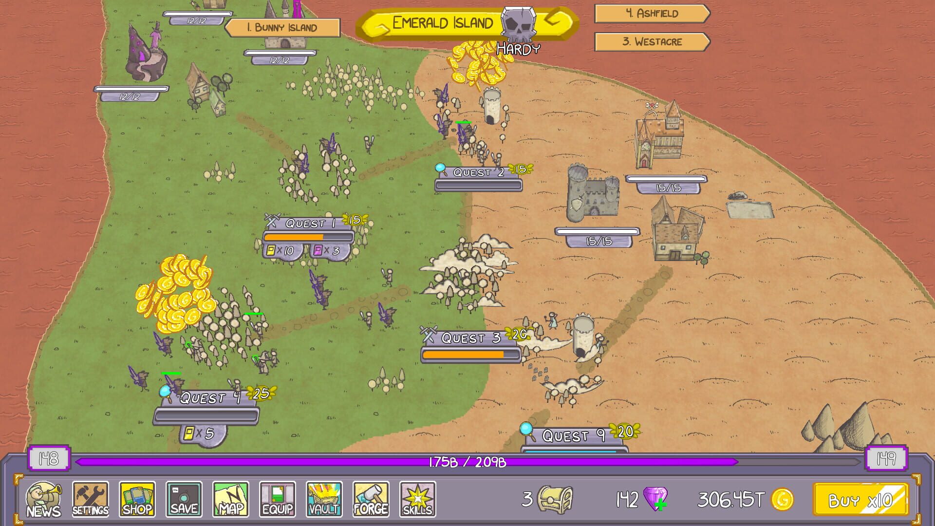Screenshot for Guild Quest