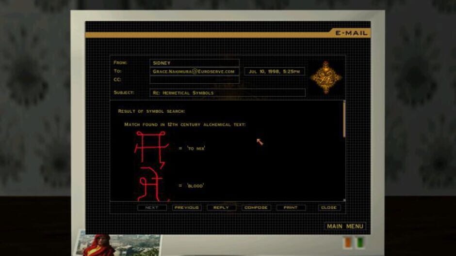 Screenshot for Gabriel Knight 3: Blood of the Sacred, Blood of the Damned