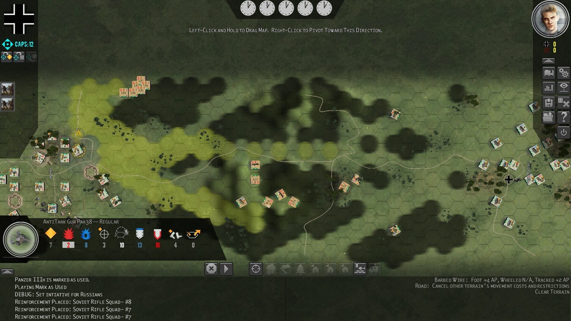 Screenshot for Conflict of Heroes: Awakening the Bear