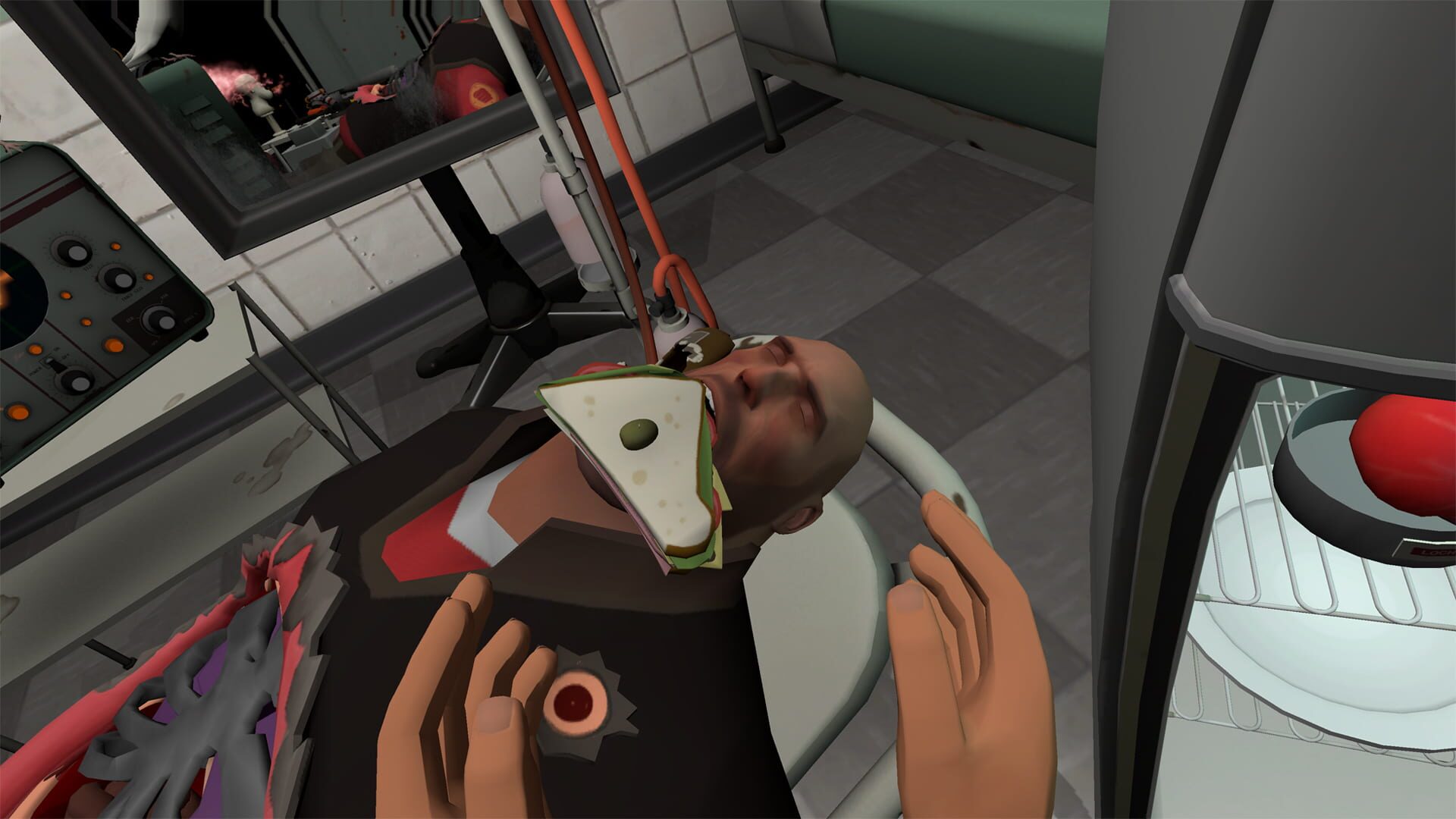 Screenshot for Surgeon Simulator VR: Meet the Medic