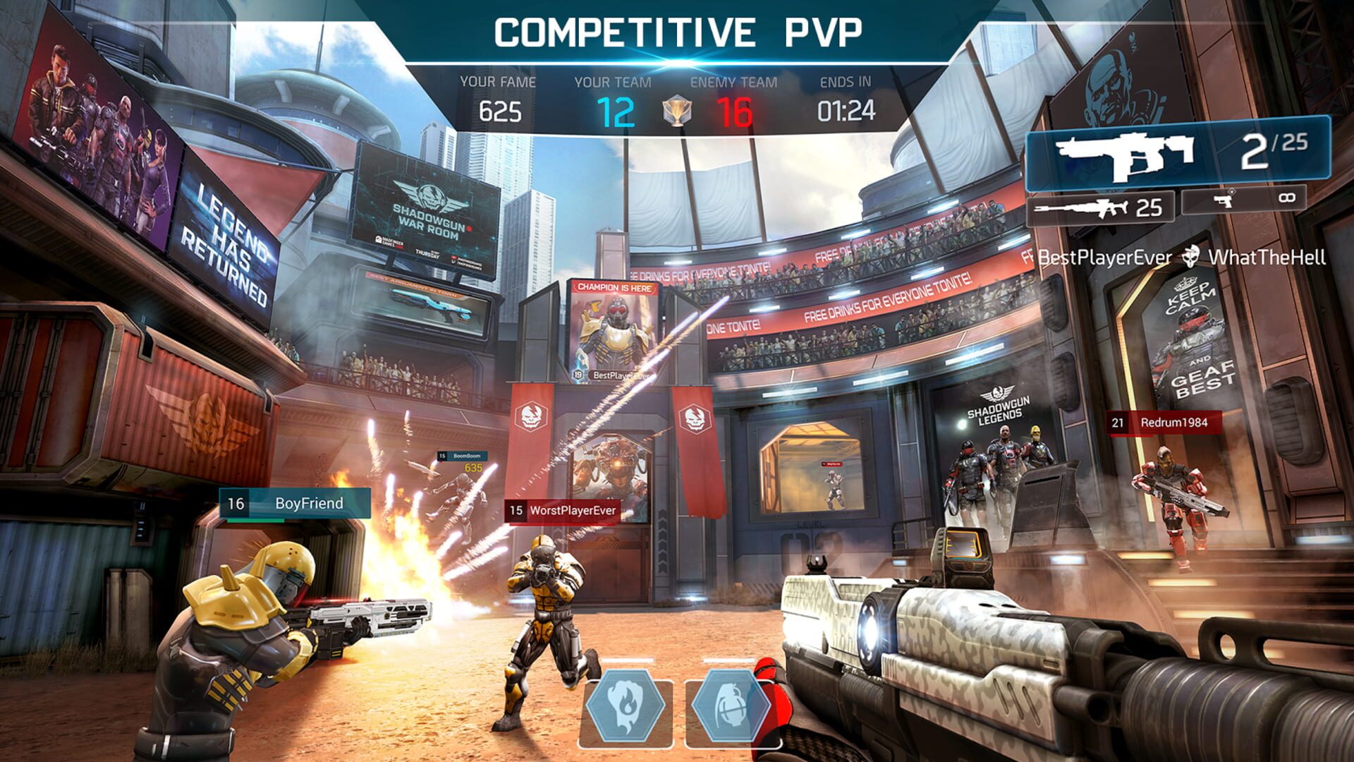 Screenshot for Shadowgun Legends