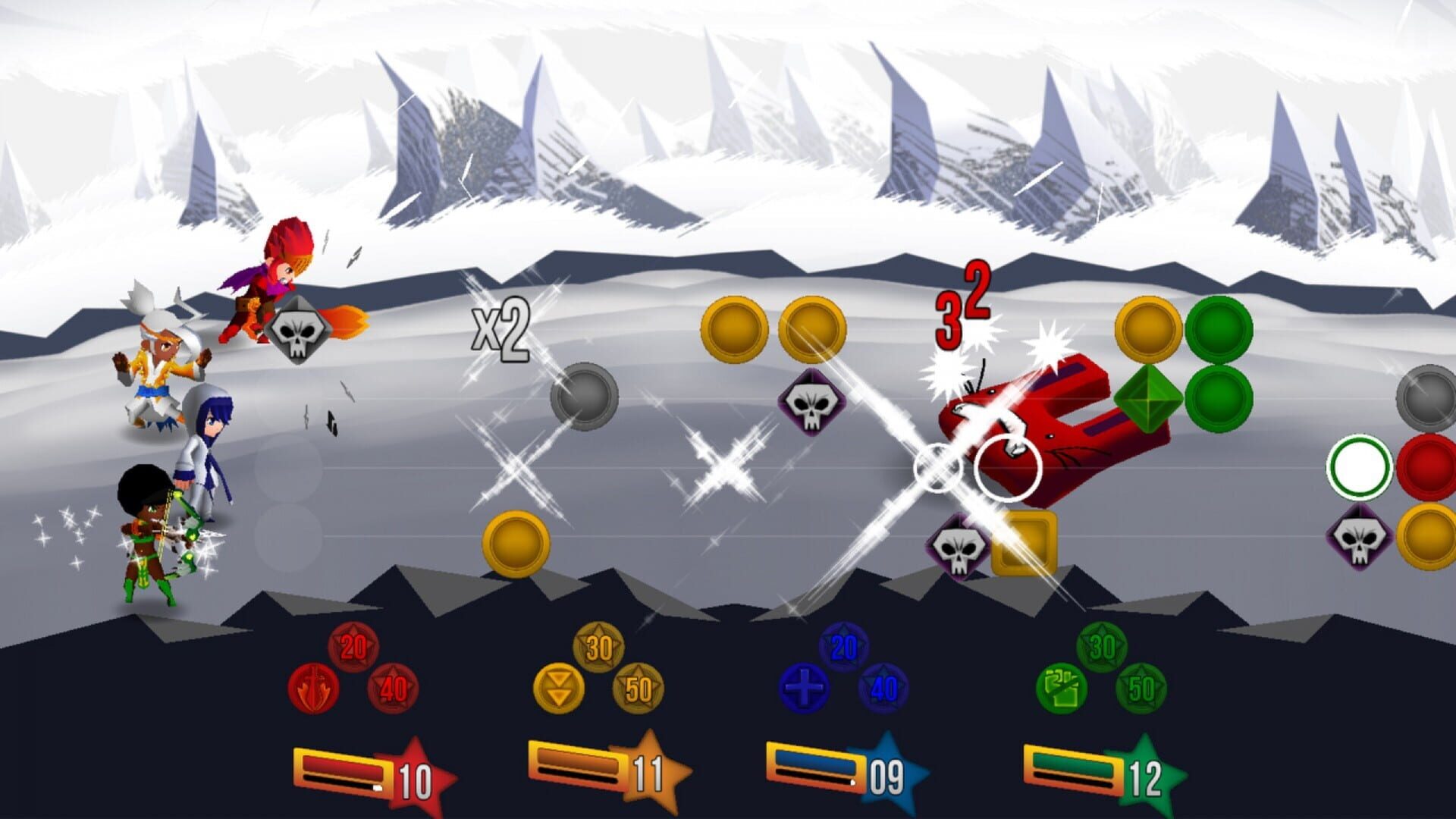 Screenshot for Dungeon Hearts