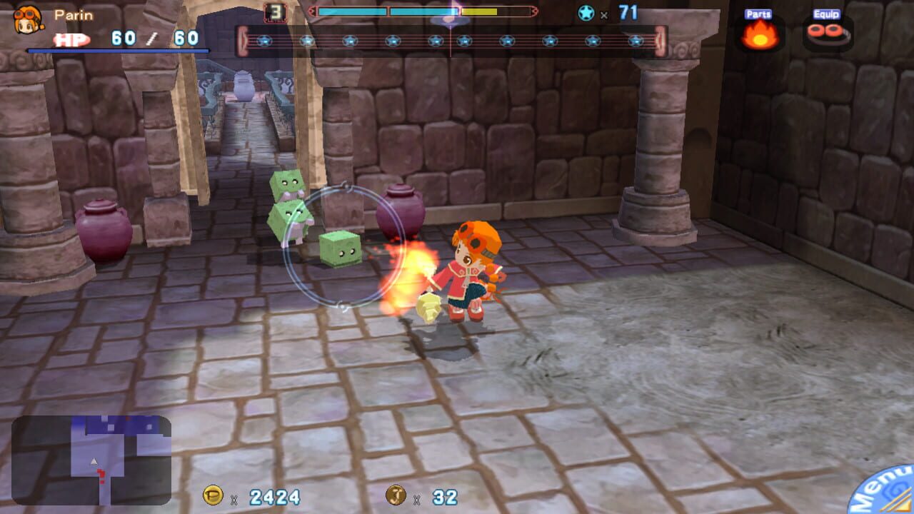 Screenshot for Gurumin: A Monstrous Adventure