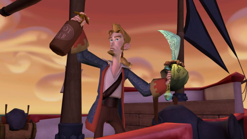 Screenshot for Tales of Monkey Island: Chapter 1 - Launch of the Screaming Narwhal