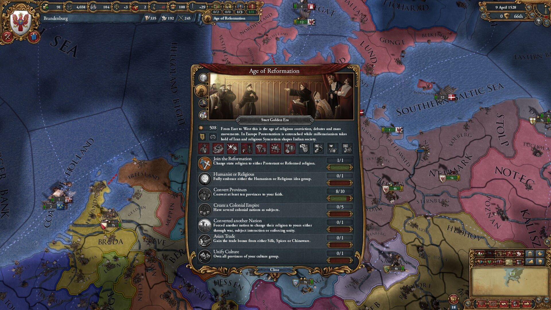 Screenshot for Europa Universalis IV: Mandate of Heaven