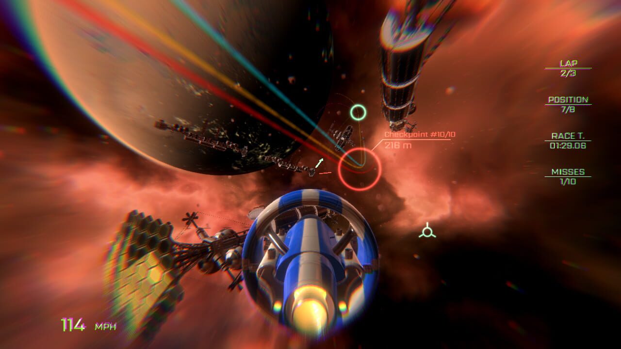 Screenshot for VSR: Void Space Racing