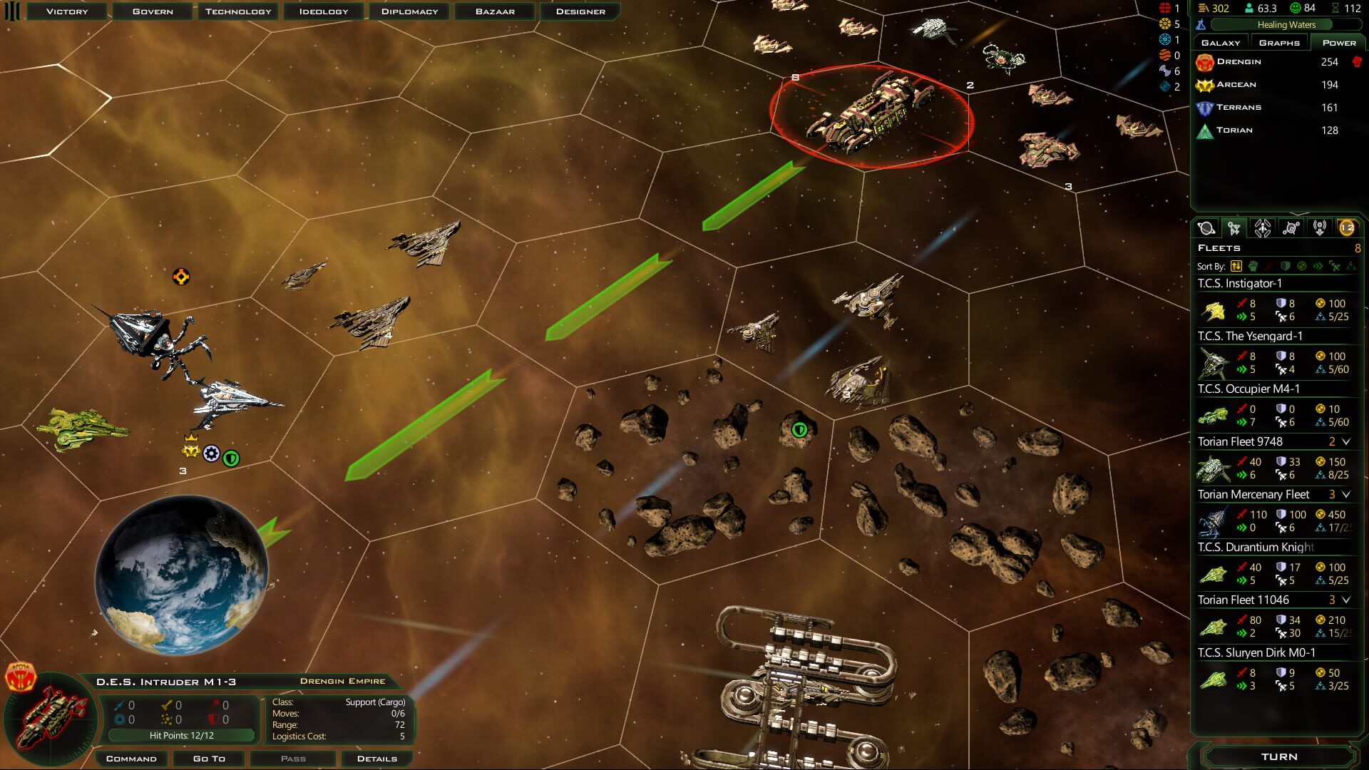 Screenshot for Galactic Civilizations III: Mercenaries