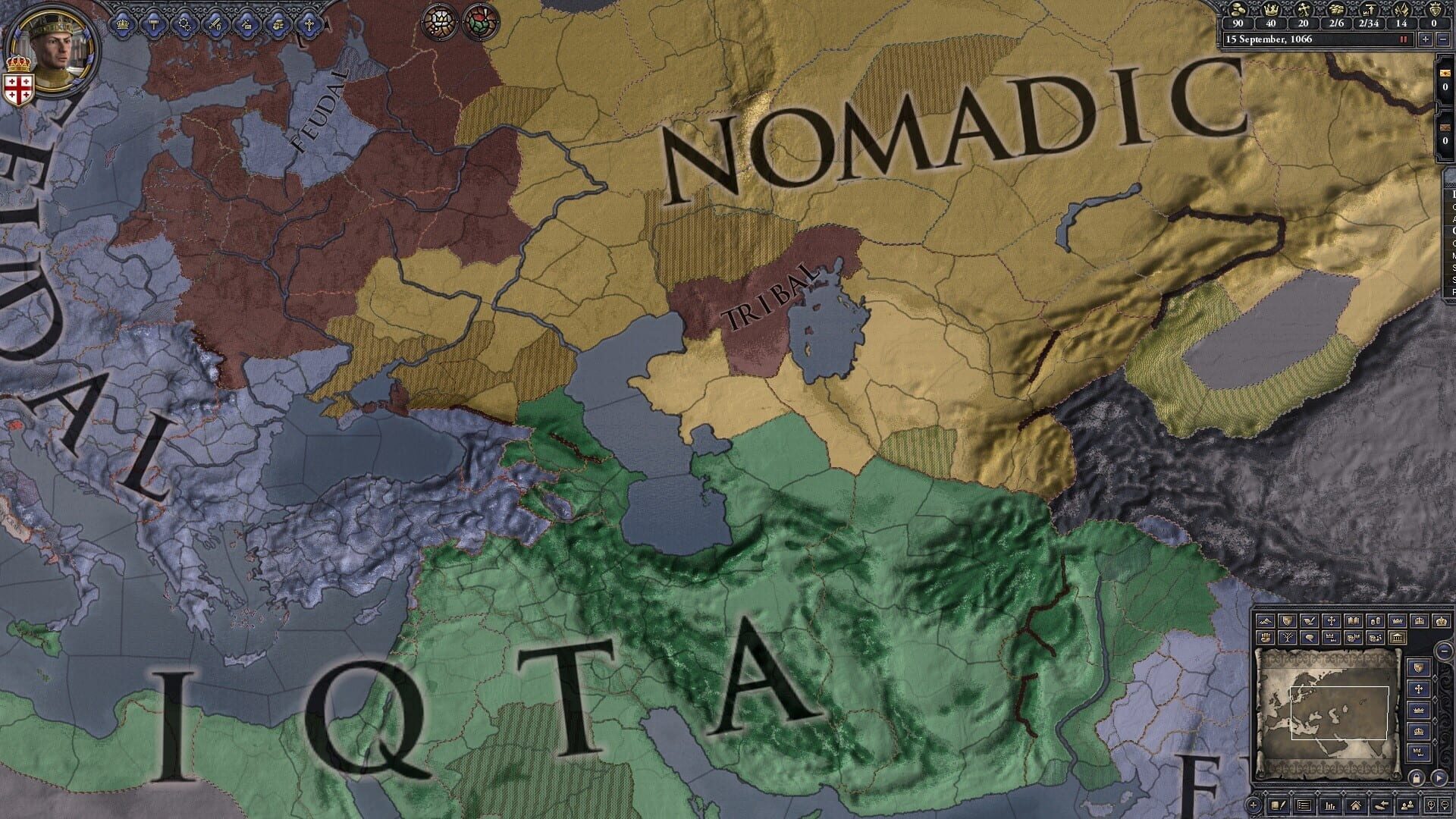 Screenshot for Crusader Kings II: Horse Lords