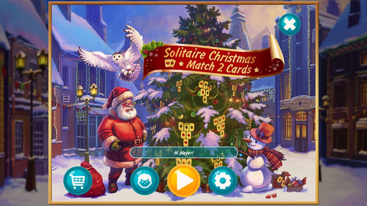 Screenshot for Solitaire Christmas: Match 2 Cards