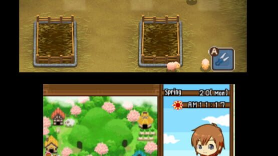 Screenshot for Harvest Moon: The Tale of Two Towns