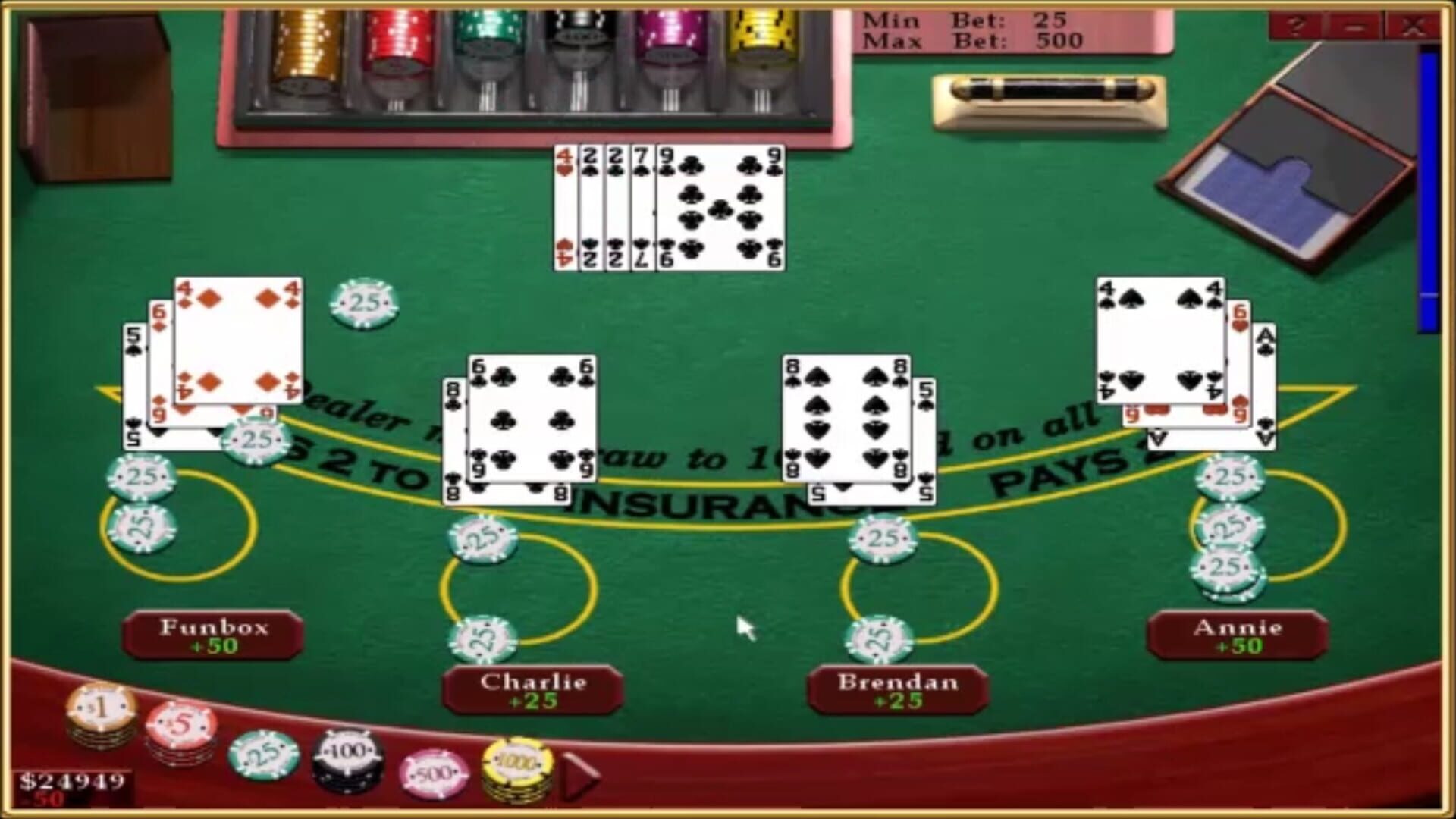 Screenshot for Casino Blackjack