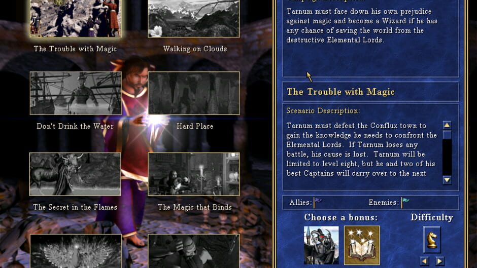 Screenshot for Heroes Chronicles: Masters of the Elements