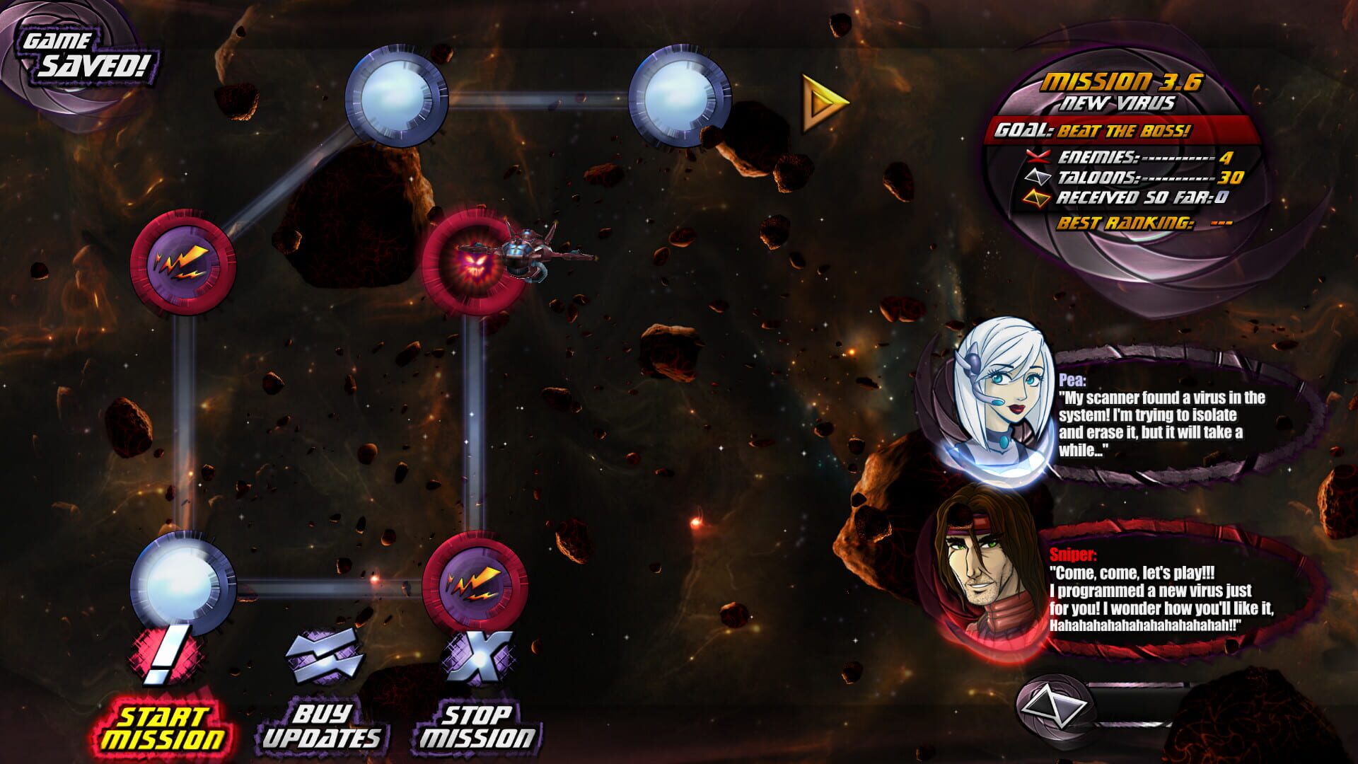 Screenshot for Starlaxis Supernova Edition