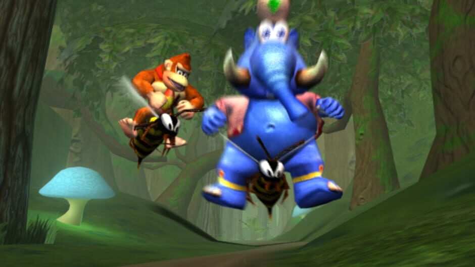 Screenshot for Donkey Kong Racing