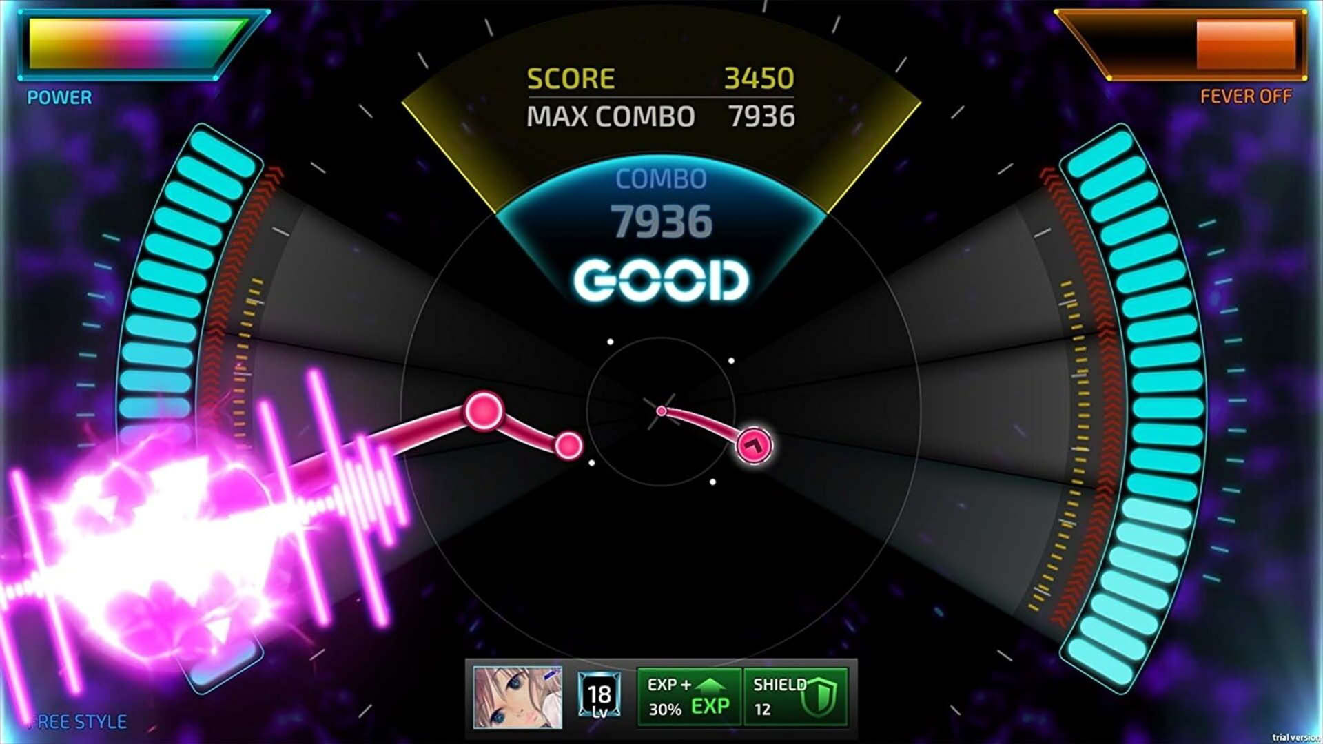 Screenshot for Superbeat: Xonic