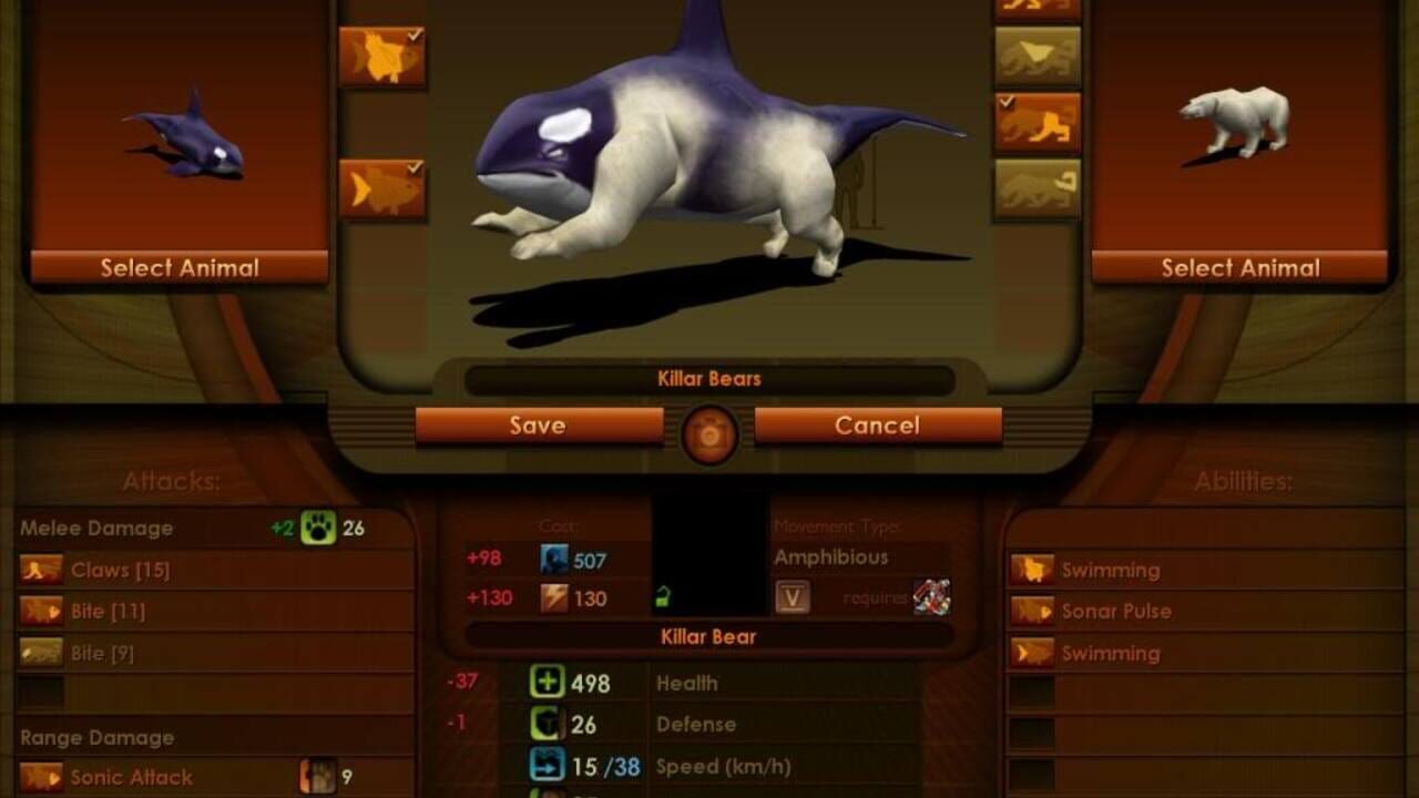 Screenshot for Impossible Creatures