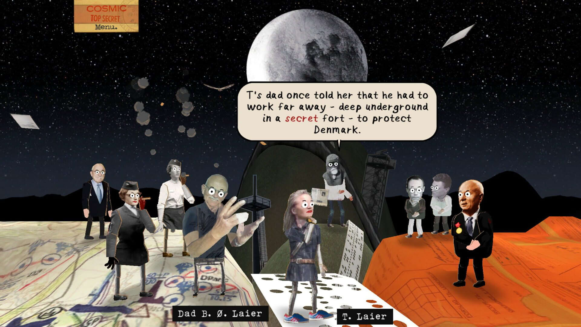 Screenshot for Cosmic Top Secret