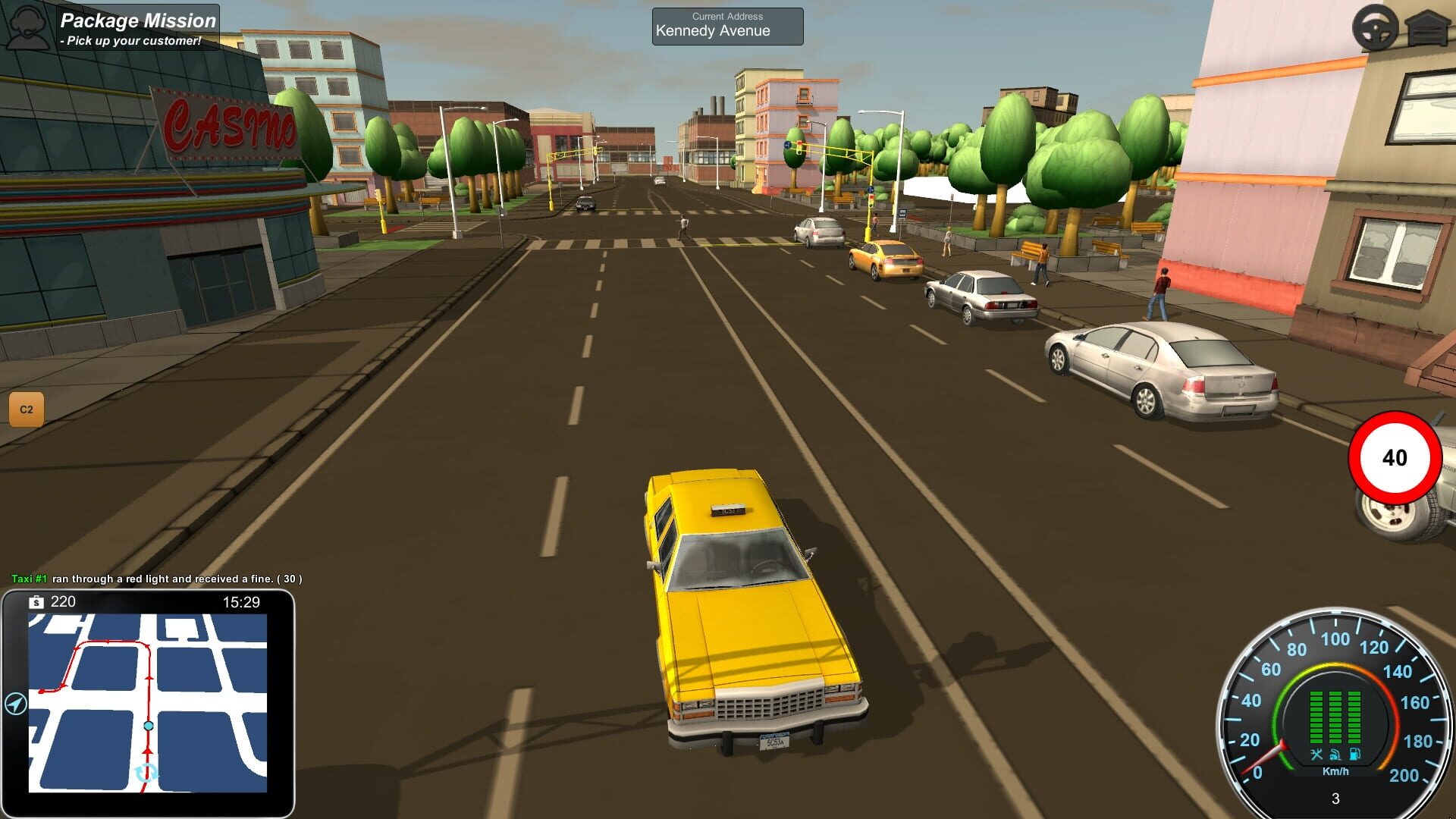 Screenshot for Taxi!