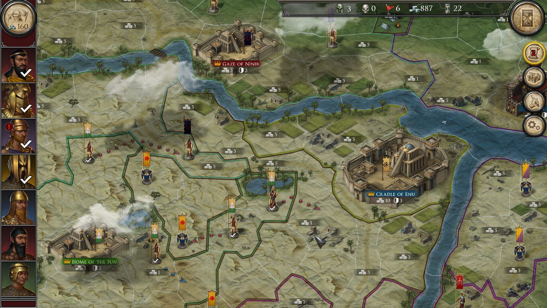 Screenshot for Strategy & Tactics: Dark Ages