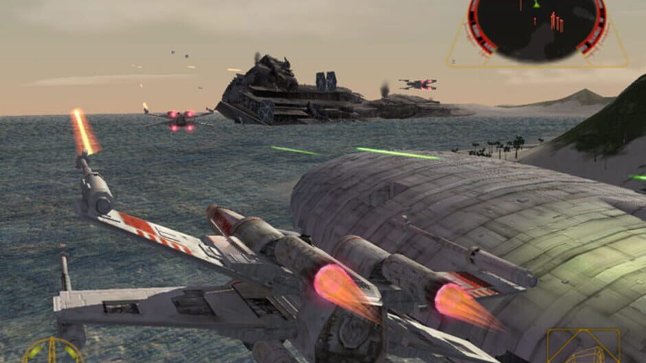 Screenshot for Star Wars: Rogue Squadron II - Rogue Leader