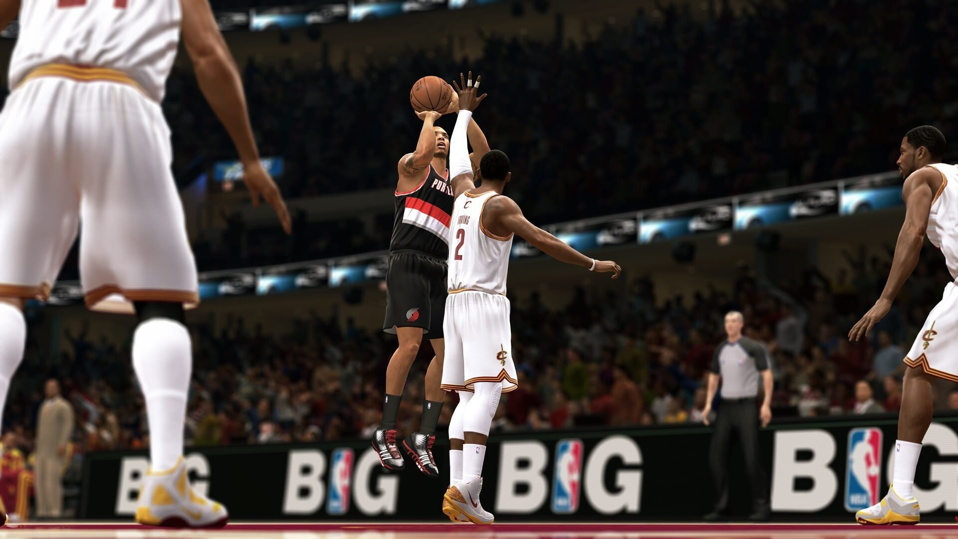 Screenshot for NBA Live 14