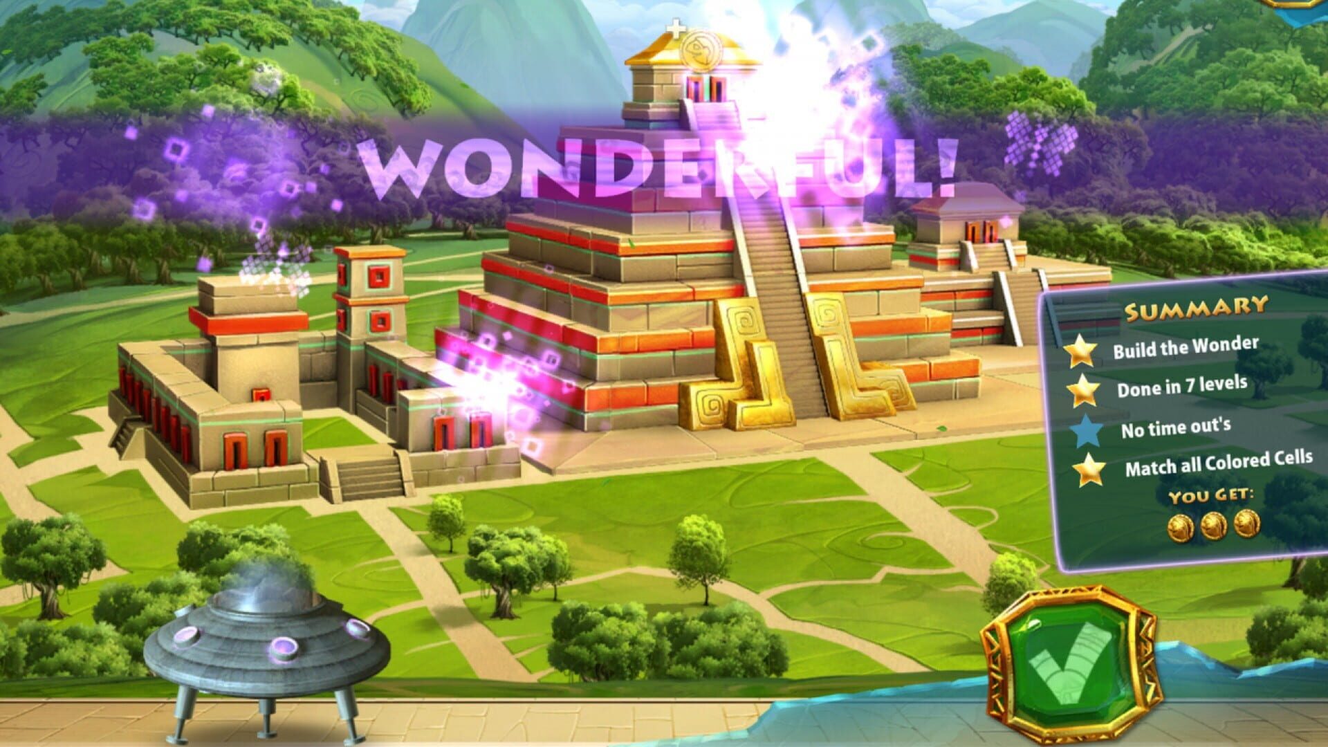 Screenshot for 7 Wonders: Ancient Alien Makeover