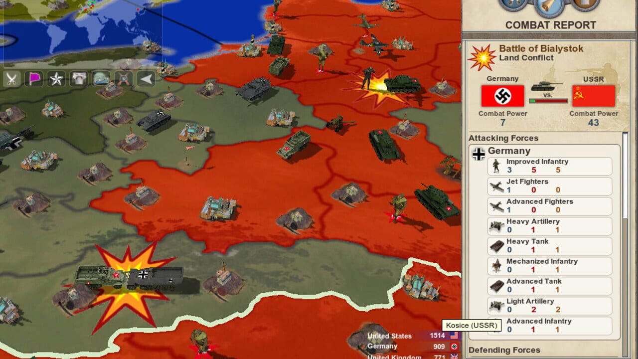 Screenshot for Making History: The Calm & The Storm