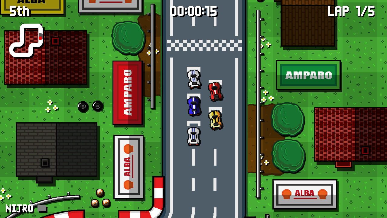 Screenshot for Micro Pico Racers