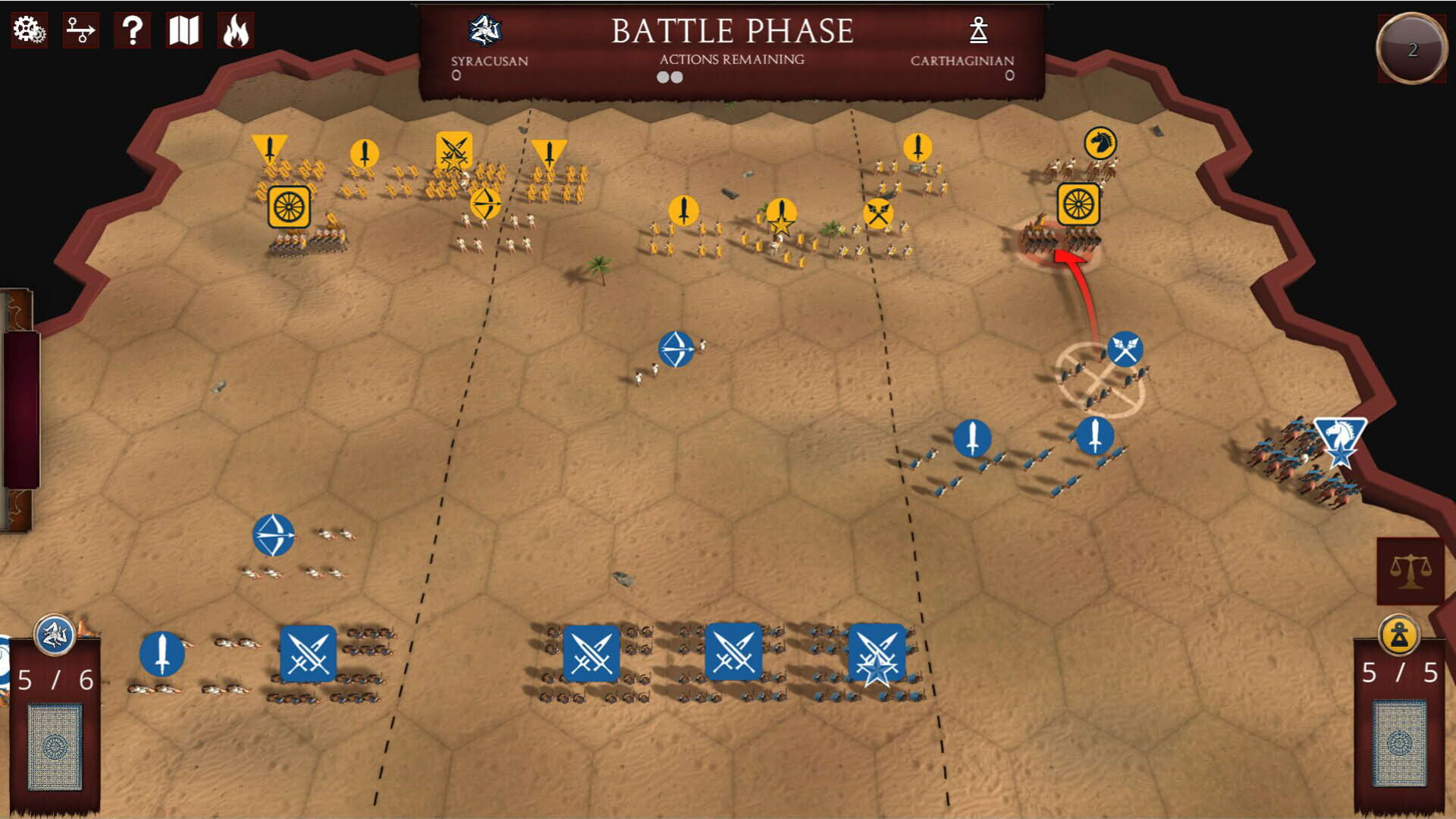Screenshot for Commands & Colors: Ancients