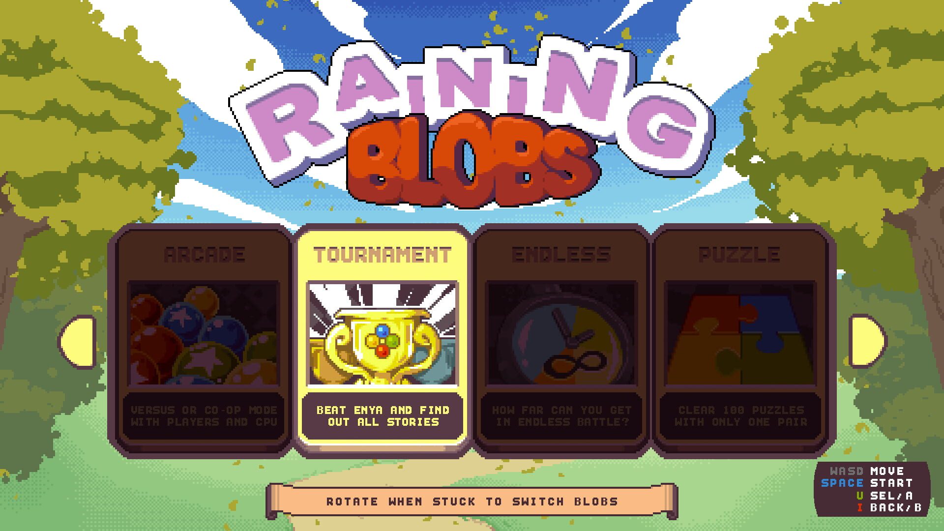 Screenshot for Raining Blobs