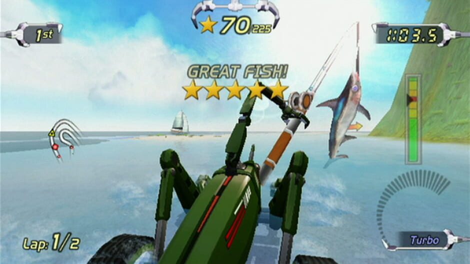 Screenshot for Excitebots: Trick Racing