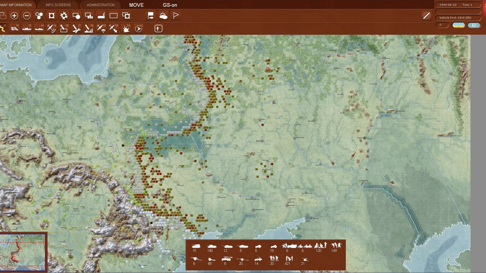 Screenshot for Gary Grigsby's War in the East