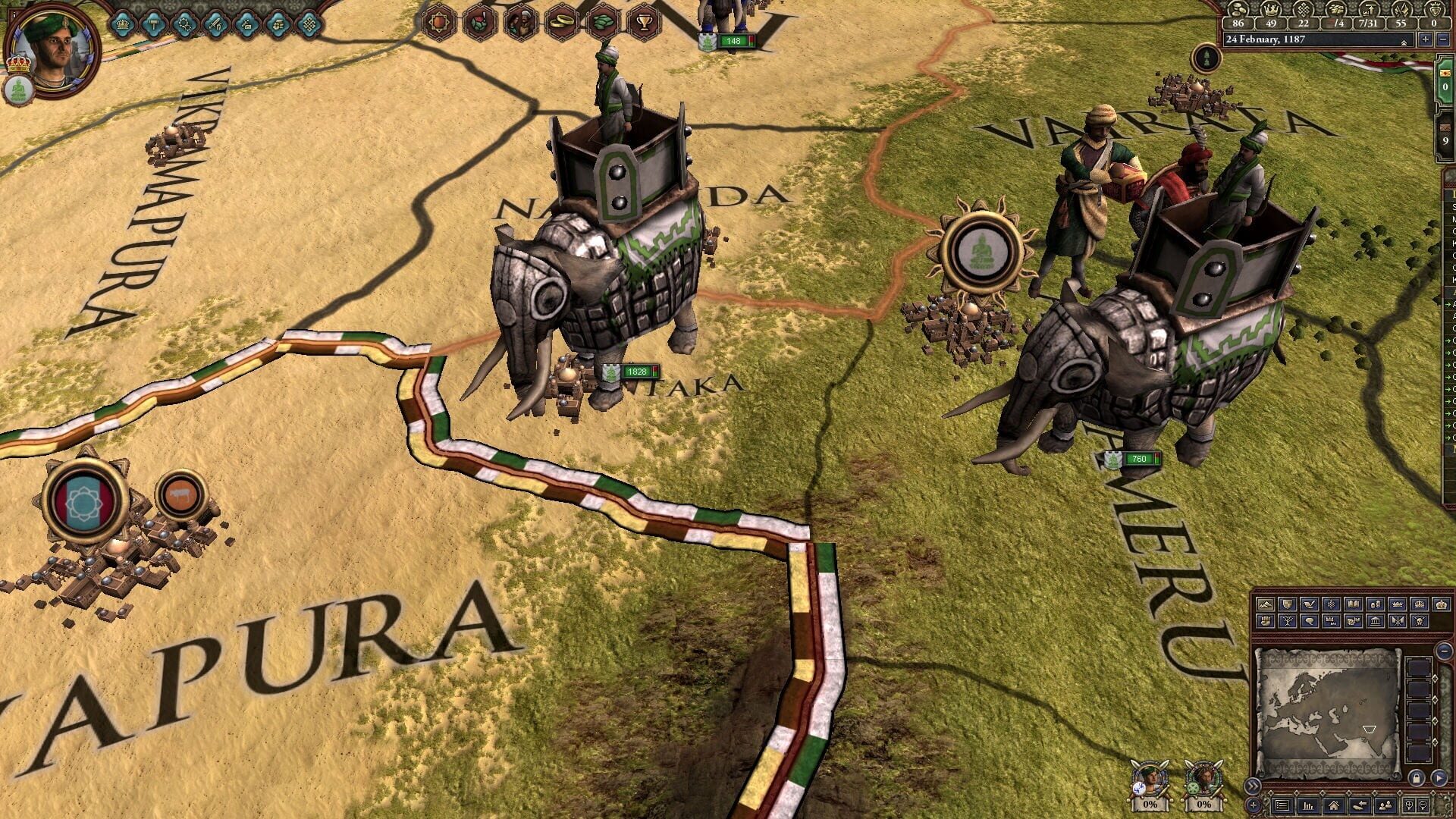Screenshot for Crusader Kings II: Rajas of India