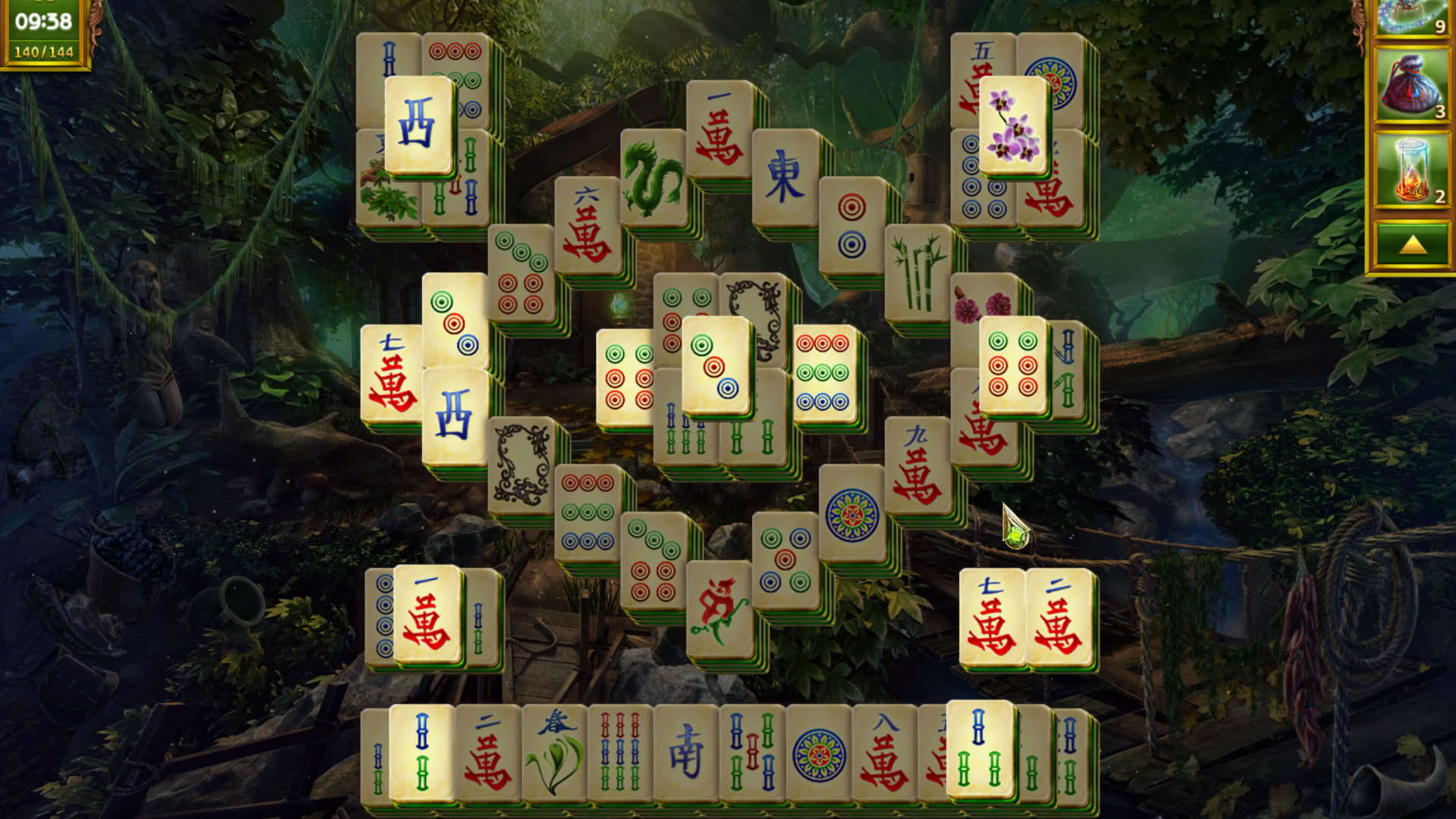 Screenshot for Lost Lands: Mahjong