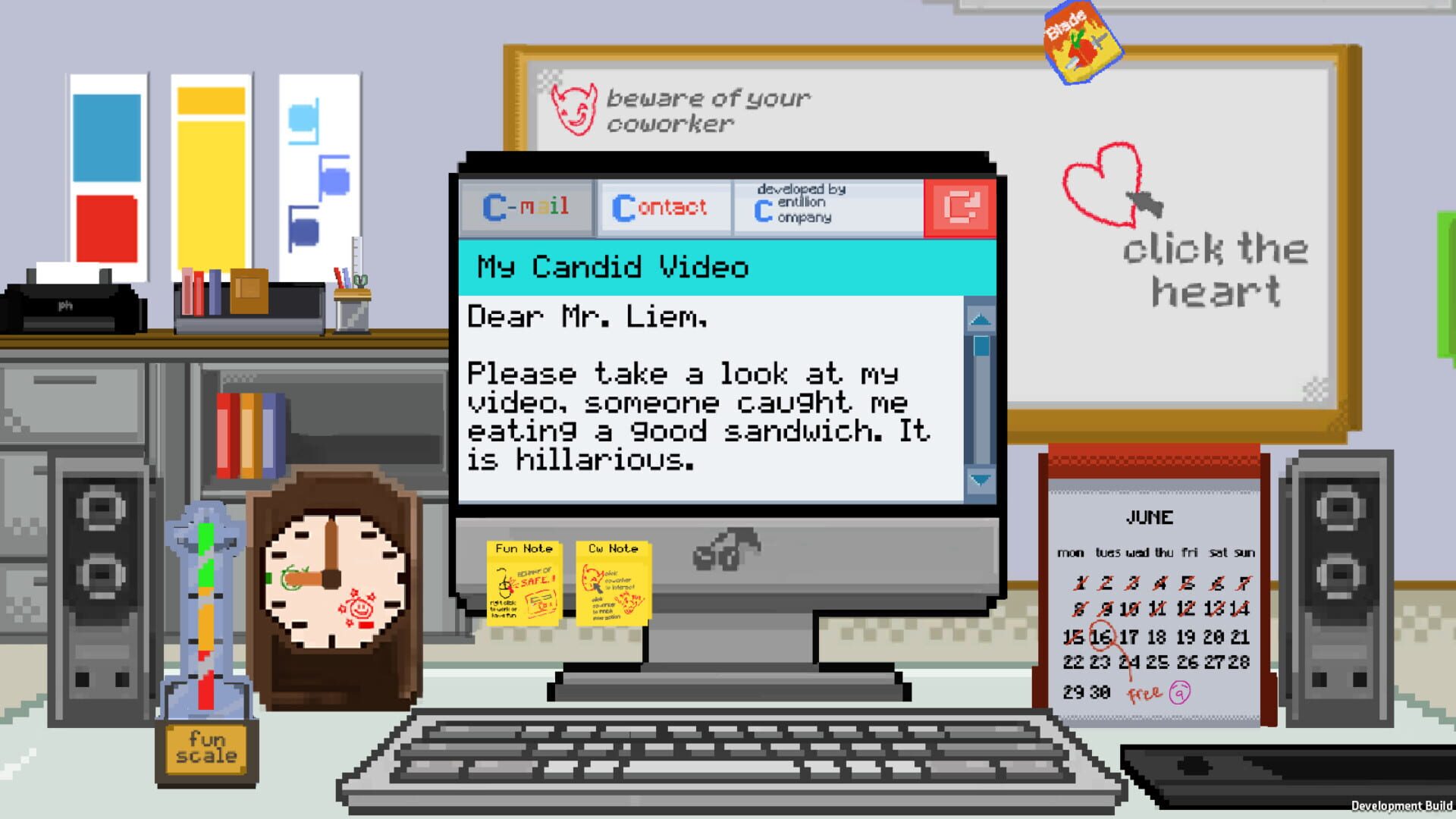 Screenshot for NSFW: Not a Simulator for Working