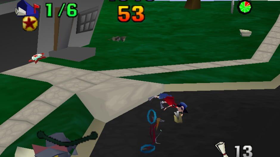 Screenshot for Paperboy